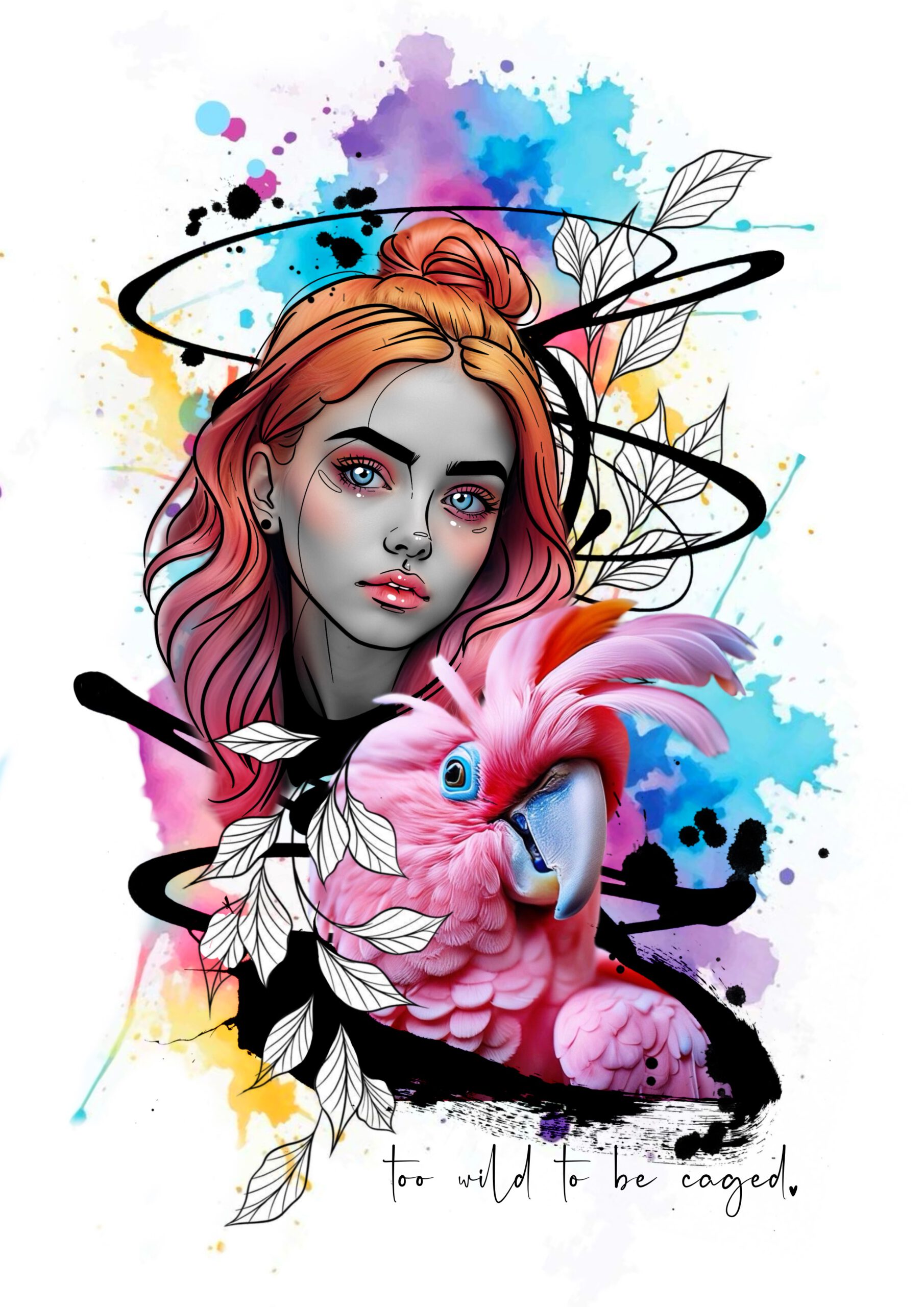 too wild to be caged